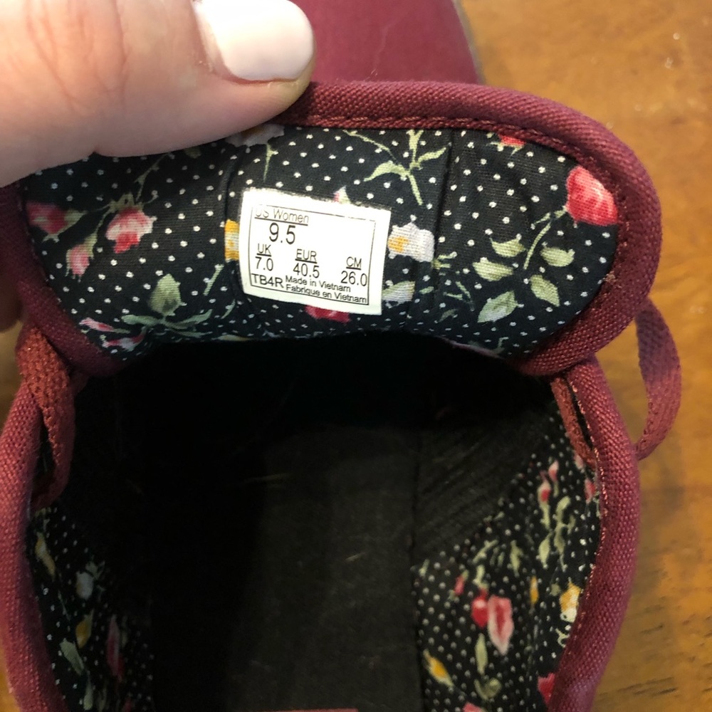 Maroon Vans - image 3